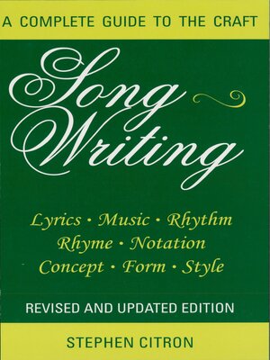cover image of Songwriting